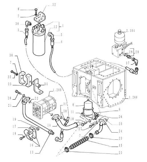 47411966 - Фильтр гидравлического масла